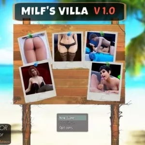 Milfs Villa Episodju 1 - Logħba tal-Porn