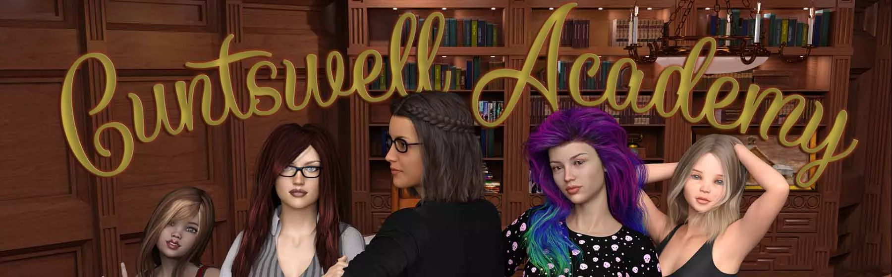 Cuntswell Academy 3d巨乳セックスゲーム