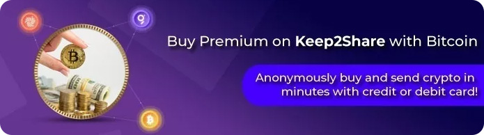 Как купить премиум-аккаунт за биткойны на Keep2Share