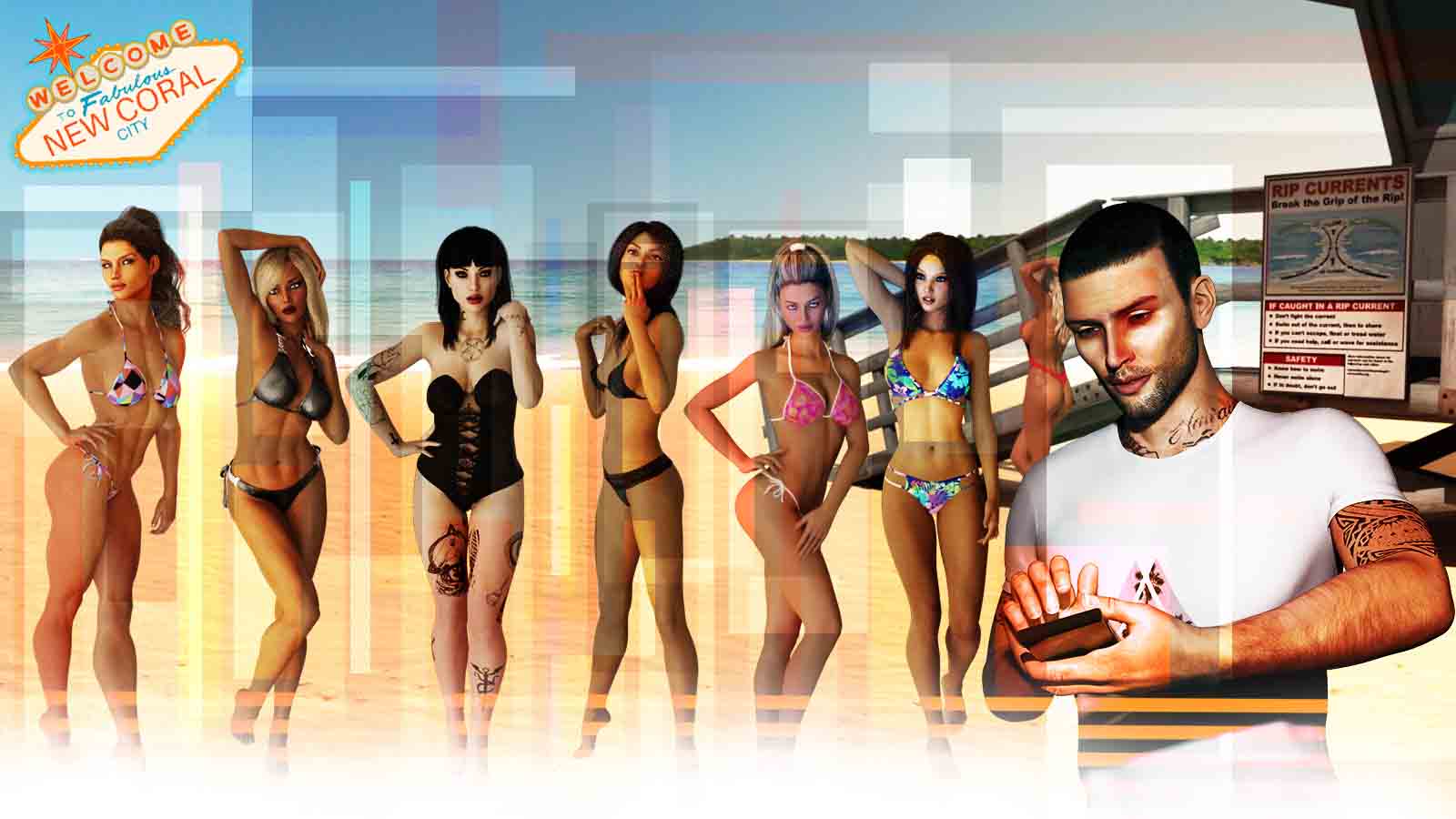 Girls 3d Sex Games - New Coral City - Version 0.7 Download