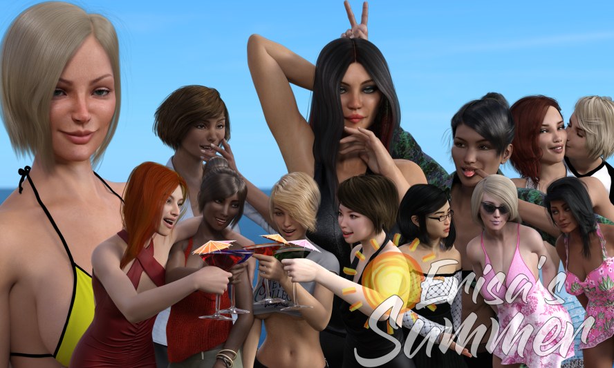 Erisa's Summer - Jeux 3D pour adultes