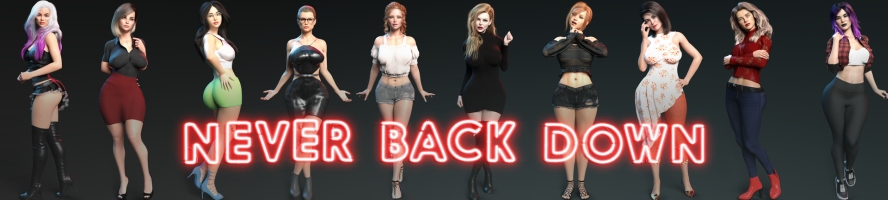 „Never Back Down“ - 3D suaugusiųjų žaidimai