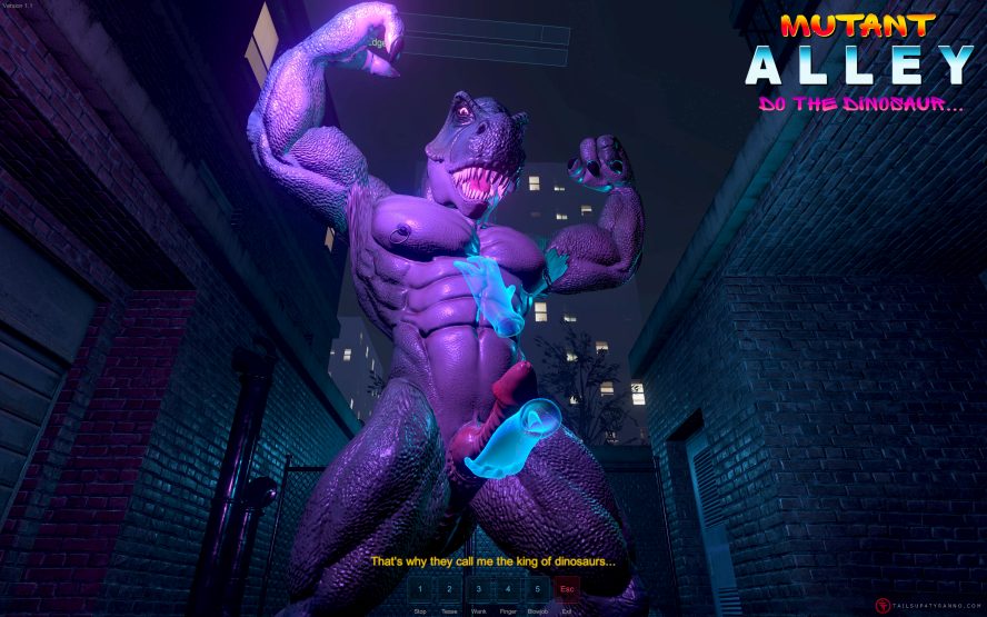 Alley Mutant - Gemau Oedolion 3D