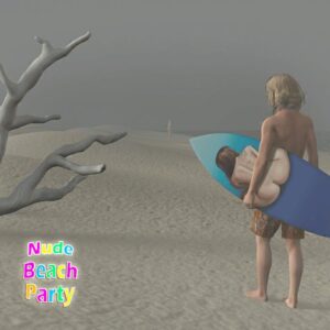Нудистская пляжная вечеринка