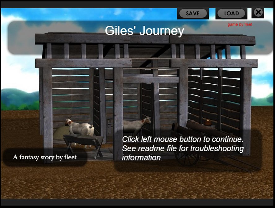 Gilesi teekond - täiskasvanute 3D-mängud