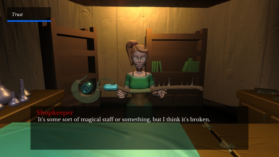 The Shopkeeper Assistant - 3D Adult Games