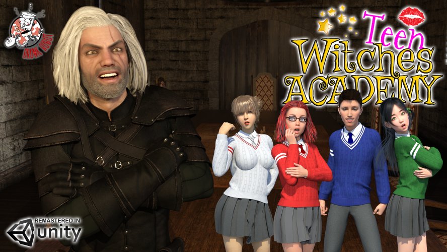 Teen Witches Academy - Remastered - 3D volwasse speletjies