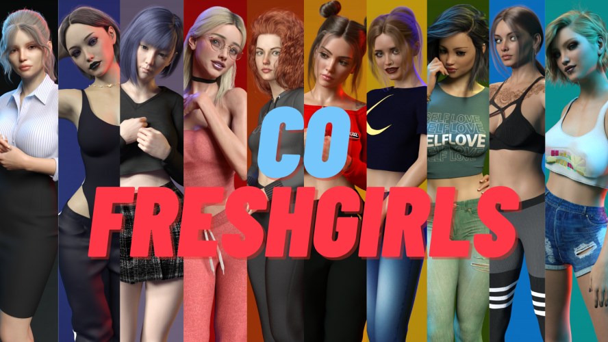 CO FreshGirls - 3D-Spiele für Erwachsene