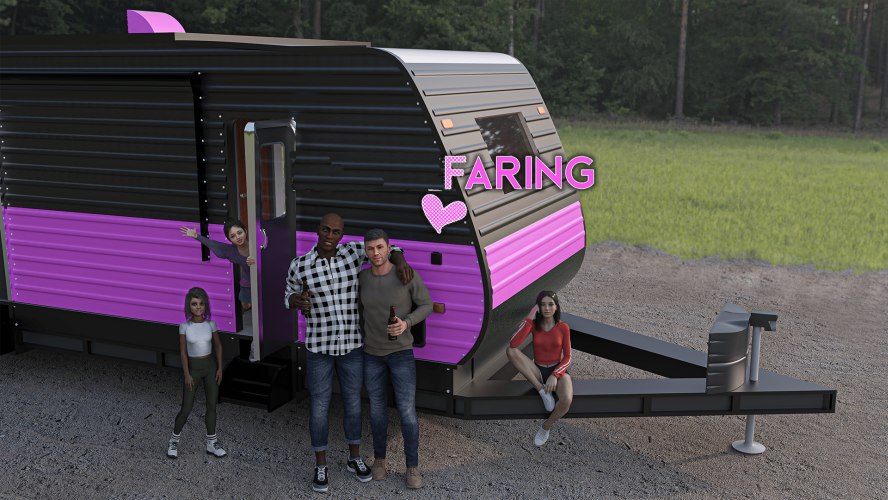 F Faring - 3D-Spiele für Erwachsene