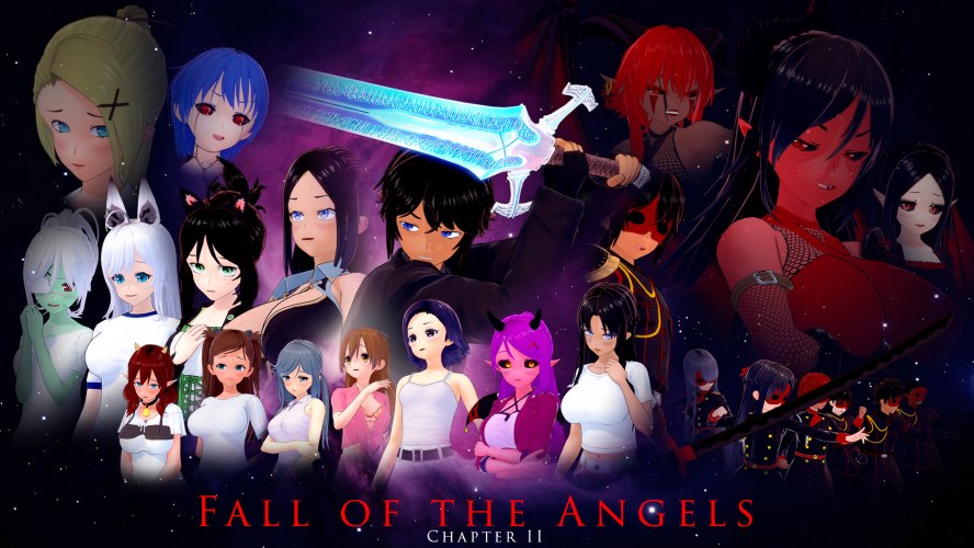 Fall of the Angels - 3D vuxenspel