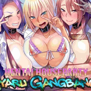 Cluiche Hentai Houseparty Gyaru Gangbang