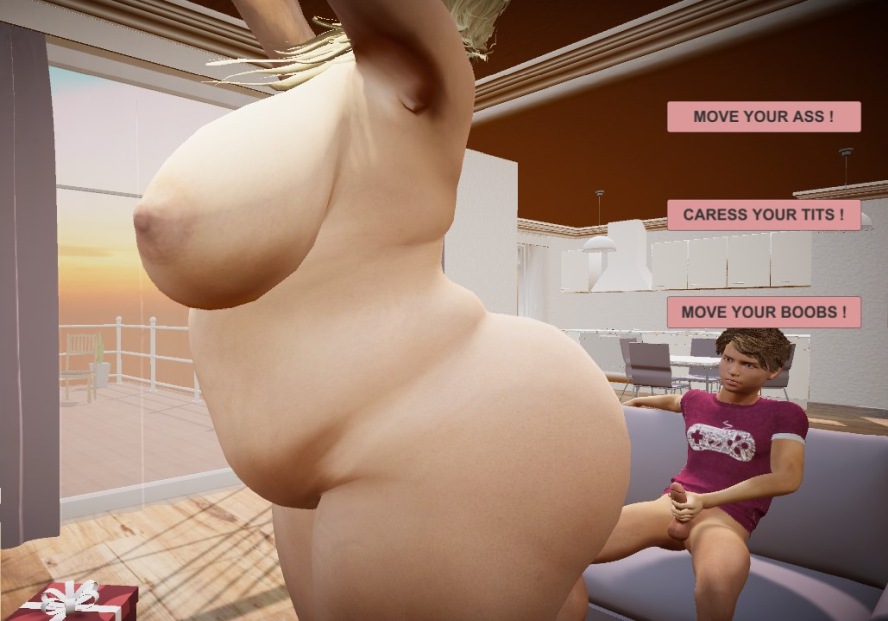 Fwilf Božić s Rachel - 3D igre za odrasle