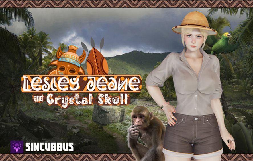 Lesley Jeane agus Crystal Skull - Geamannan 3D Inbheach