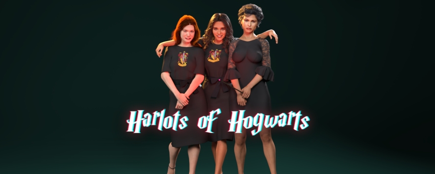 Harlots of Hogwarts - Gemau 3D i Oedolion