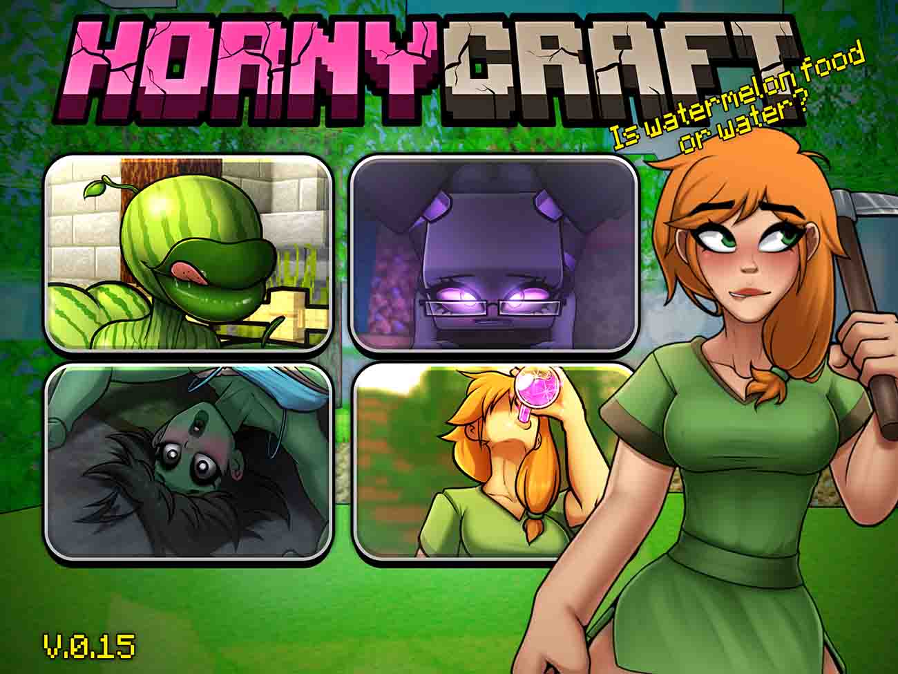 Hornycraft porn games