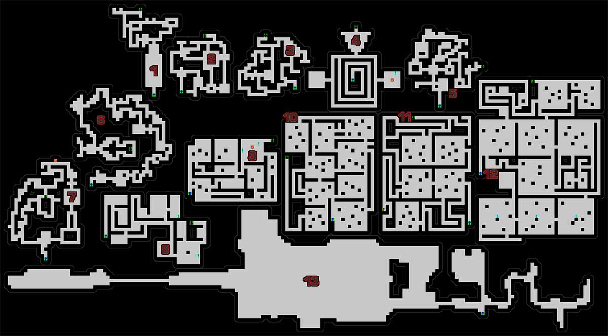 Mapa Dunegon - Geamannan InbheachOn