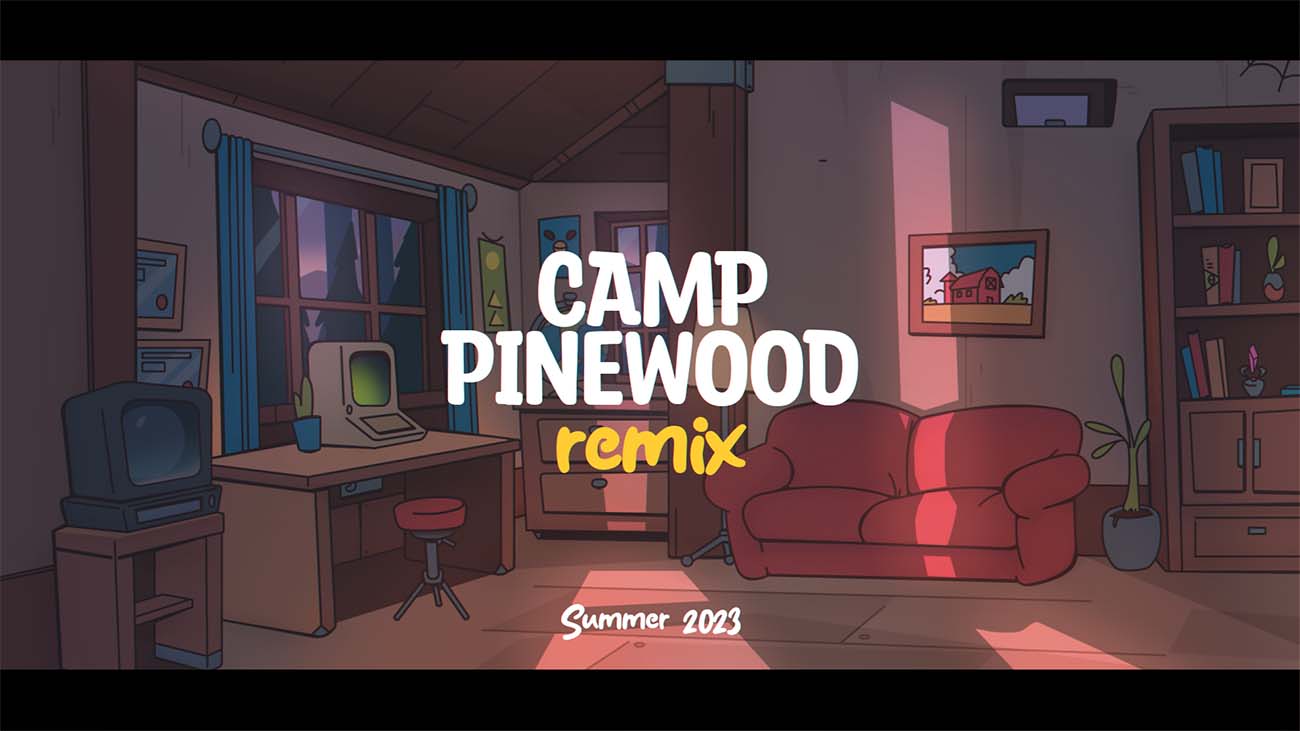 Campamento de madera de pino Remix